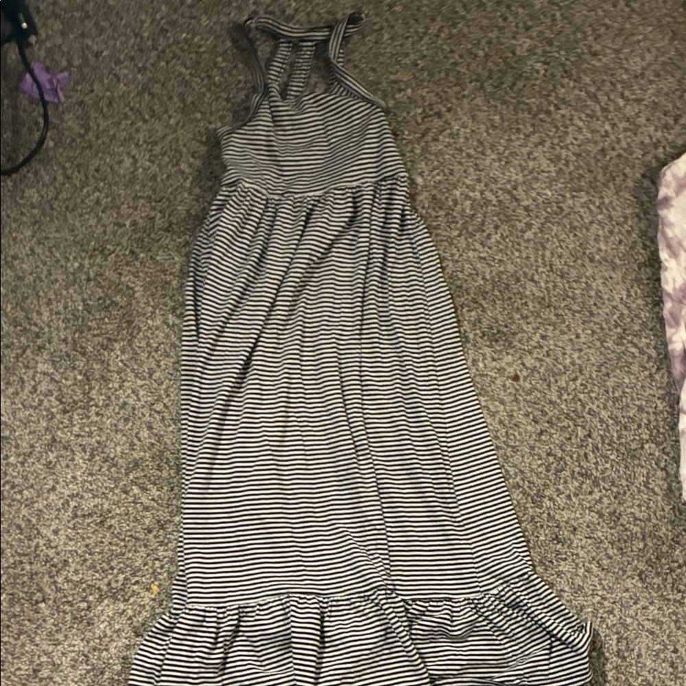 Striped Maxi Dress